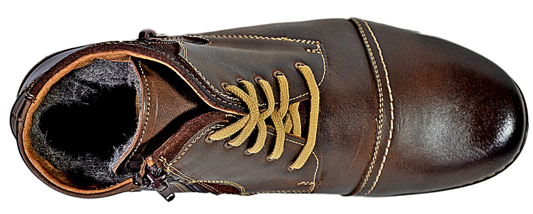 Tyrone - Mens desert leather boots - Reindeer Leather