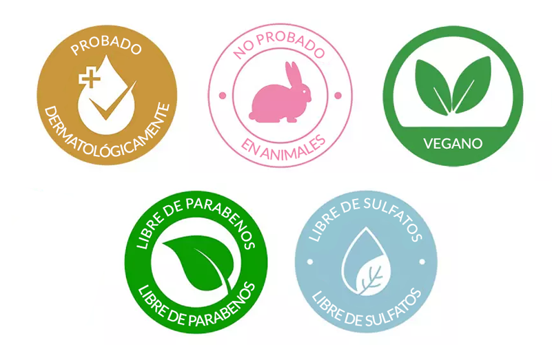 Dermatologically Tested, Not Tested on Animals, Vegan, Paraben Free, Sulfate Free!