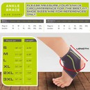 Ankle Brace please measure your ankle circumference for the best fit