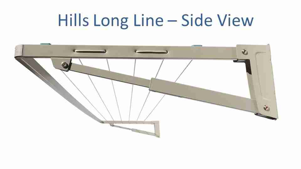 3.1m clothesline hills long side view