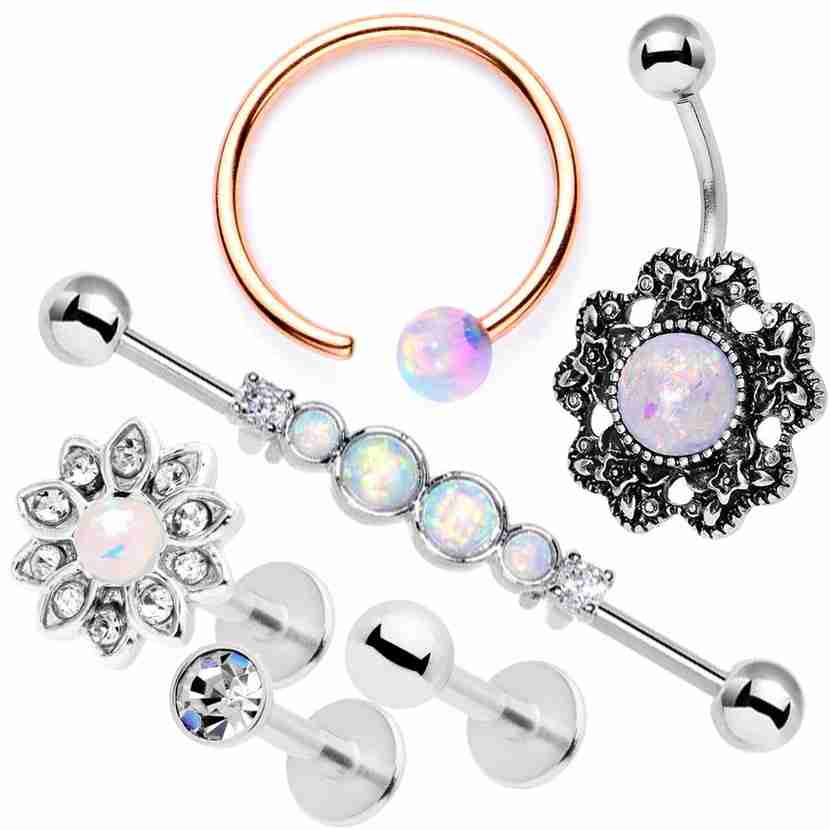 opal body jewelry