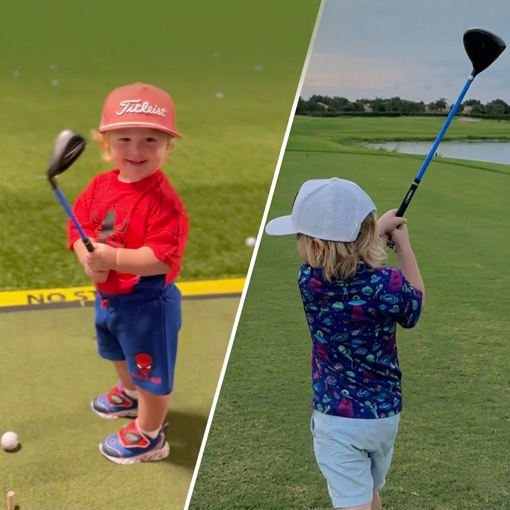 Baby 7 Iron & Driver Combo