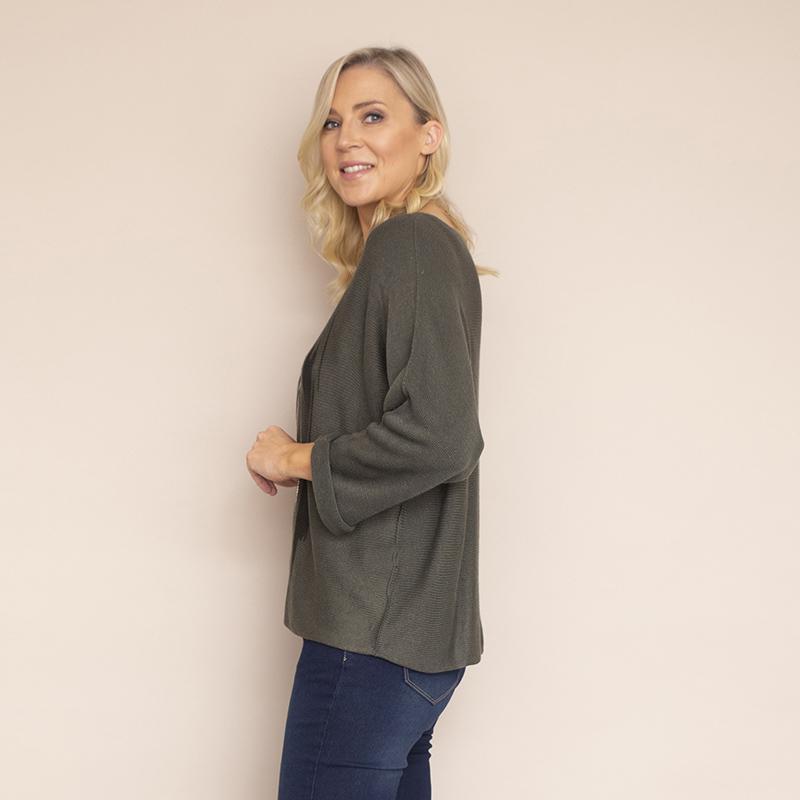 Valerie Batwing Jumper (Green)