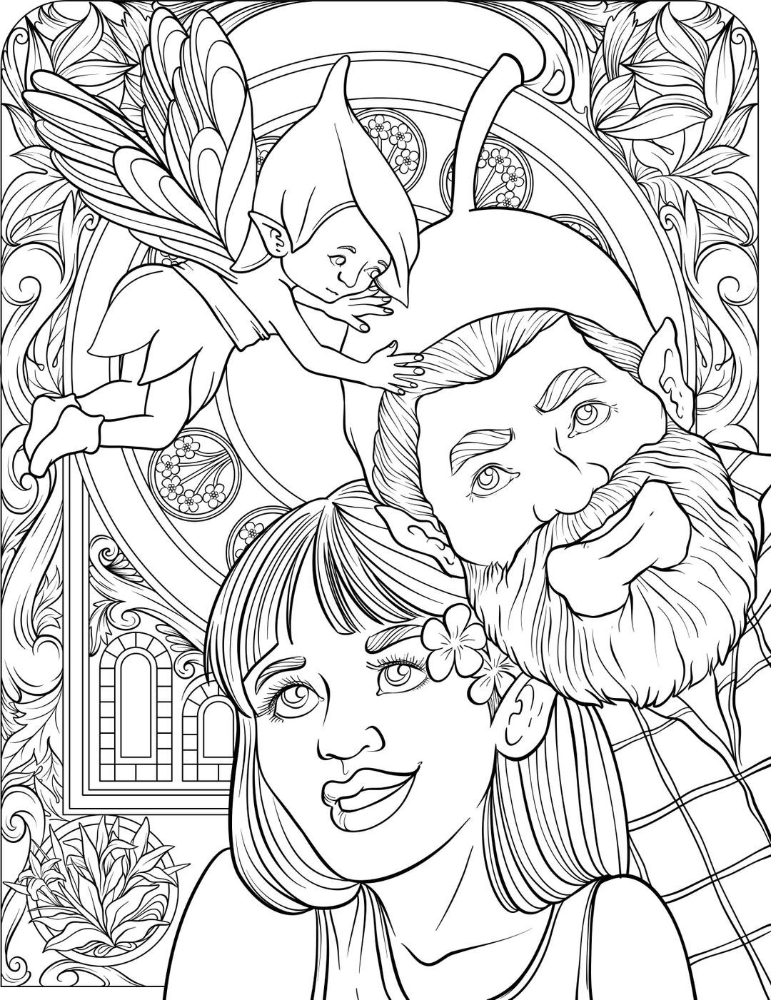 ColorIt Coloring Books Group Freebie - Family 02-15-21