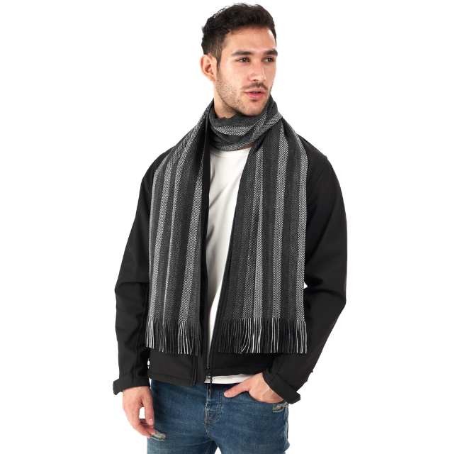 man scarf winter