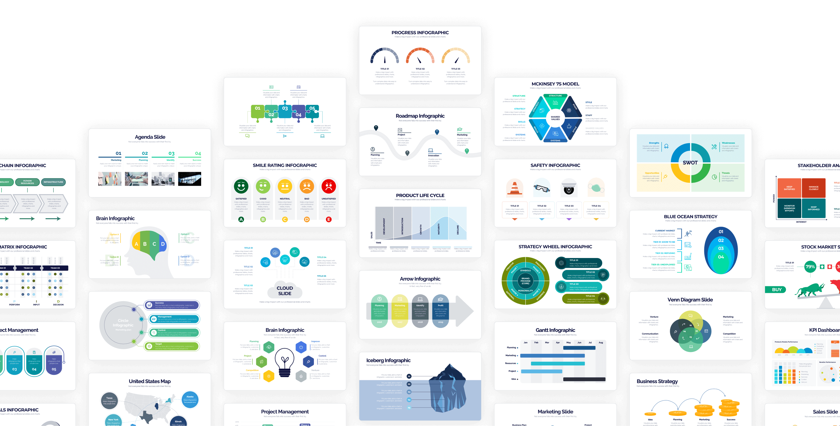 All Powerpoint infographics