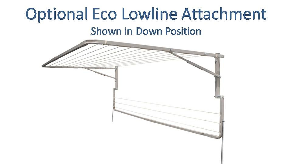 eco 1500mm wide lowline attachment show in down position