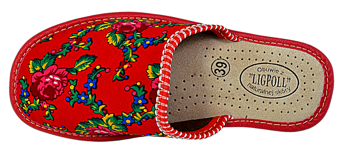 Renee - Women house slippers - Reindeer Leather