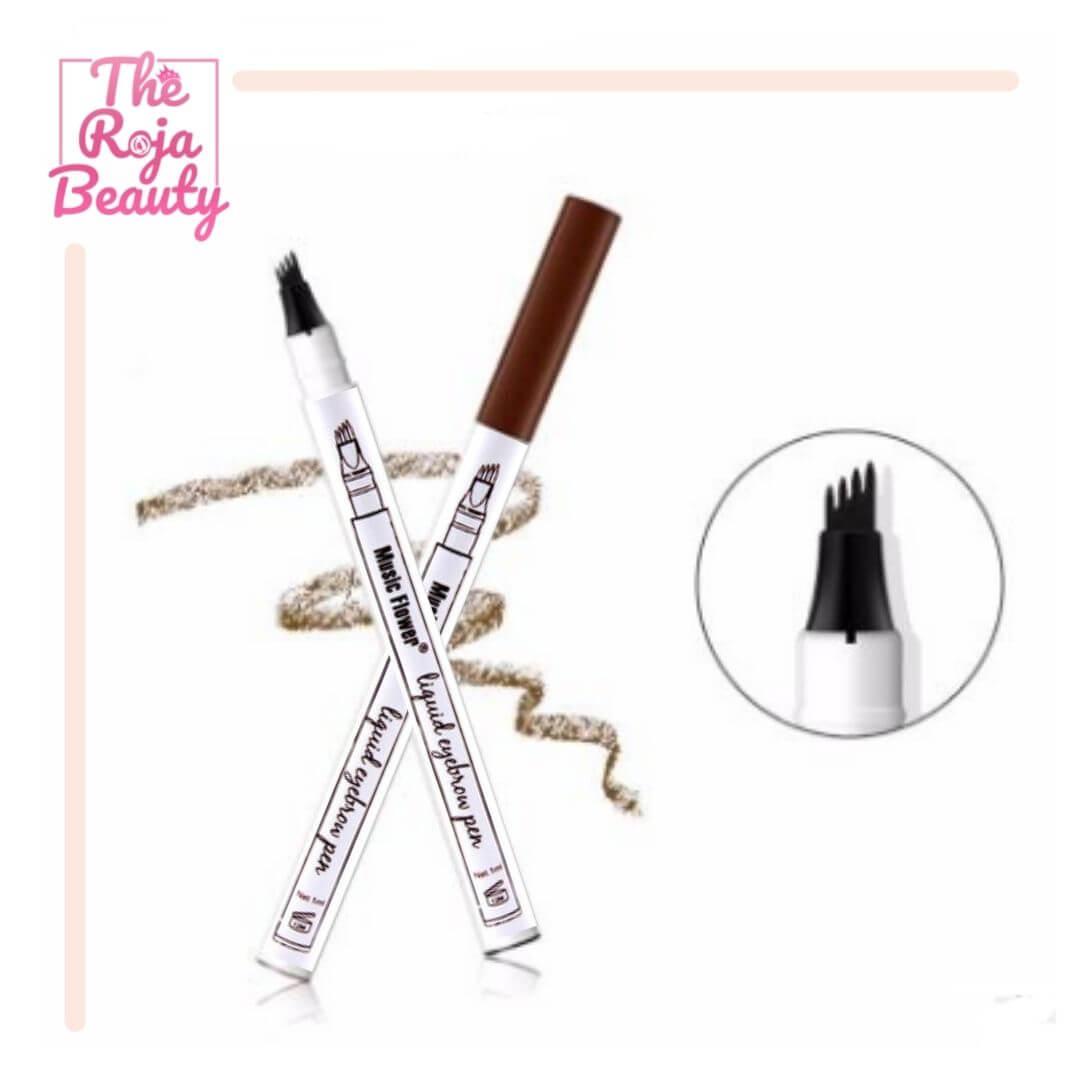 Waterproof Natural Eyebrow Pen Four-claw Eye Brow Tint Fork Tip Eyebrow Tattoo Pencil