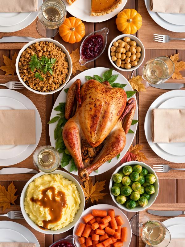 Thanksgiving foods