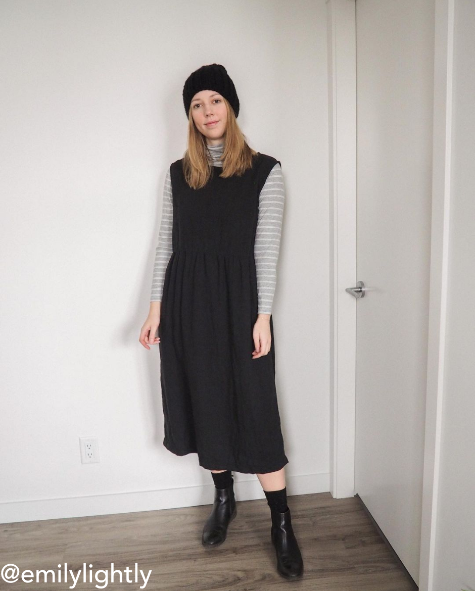 Grey Striped Turtleneck | Tradlands Monty Turtleneck