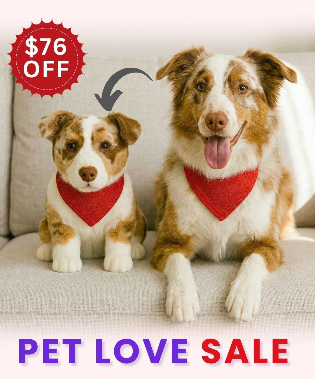 custom stuffed animal plush from photos as a memorial gift