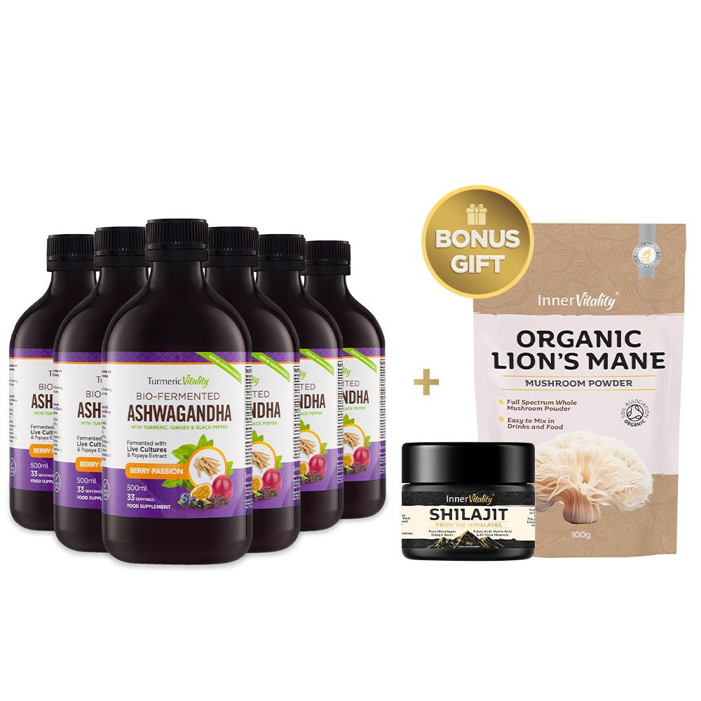 Bio-Fermented Ashwagandha (FE 2025)