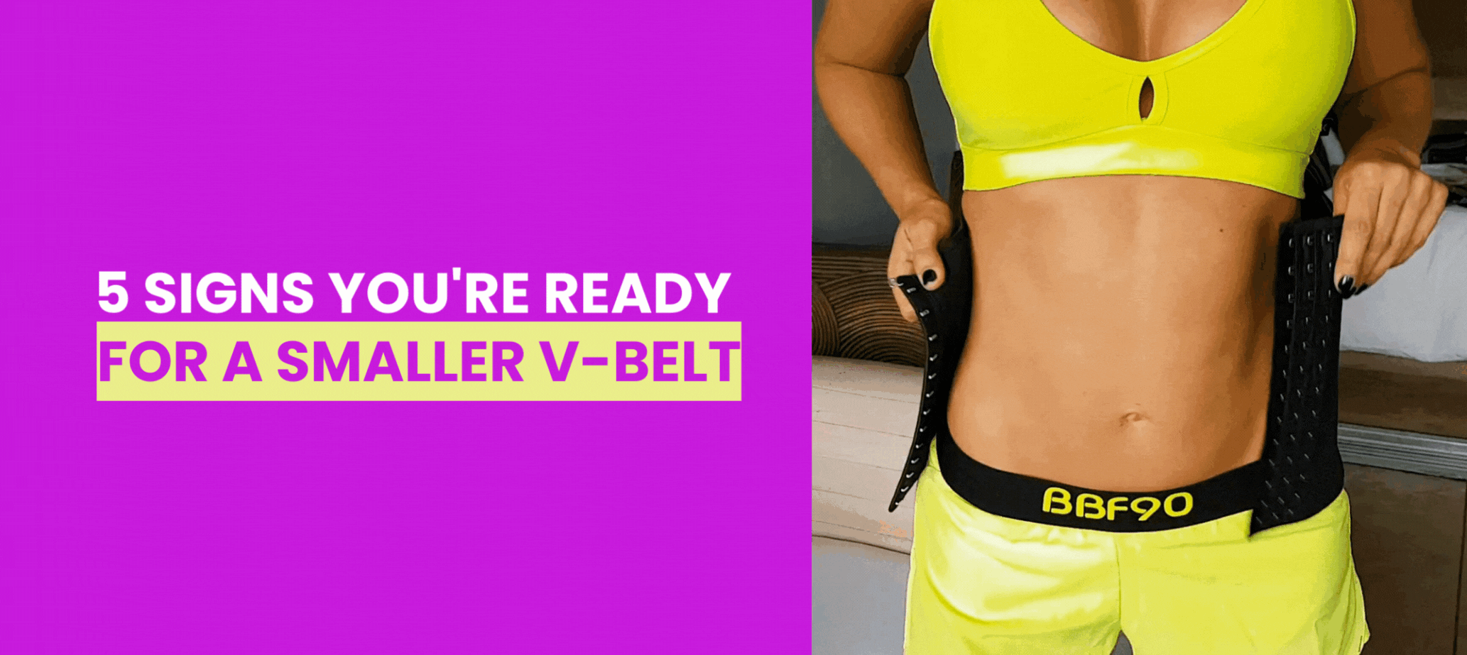 5 Signs You're Ready for a Smaller V-Belt