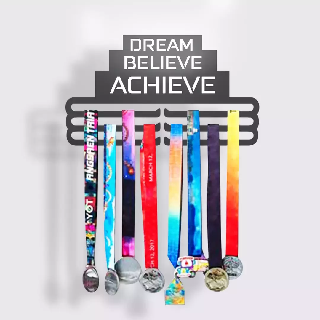 Dream Believe Achieve Medal Hanger - Premier Medal Hangers USA