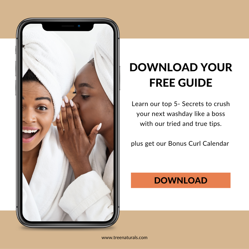 Tree Naturals 5 Step Road Map to a Successful Washday