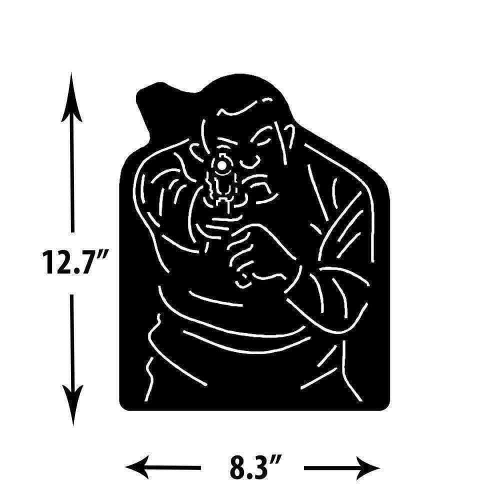 Magnetic Target Painting Stencil Dirtbag Lg