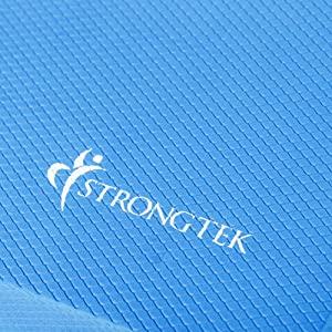  StrongTek Balance Pad, Balancing Foam Pad, Large 2 in 1 Yoga  Foam Cushion Exercise Mat, Knee Pad for Fitness and Stability, Stretching,  Pilates, Physical Therapy, Core Trainer Board : Sports & Outdoors