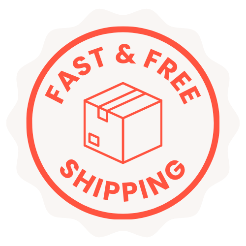 Icon representing fast and free shipping