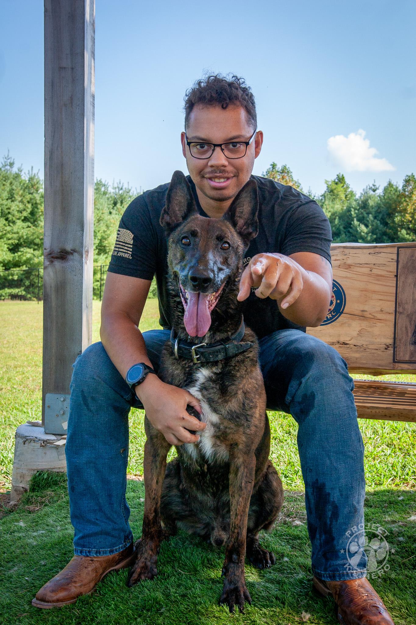 mwd archer and caleb pointing at camera