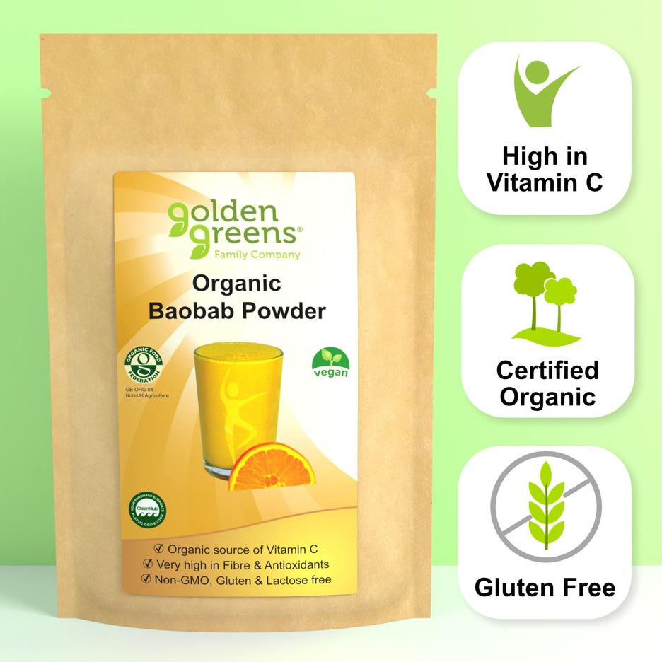 Organic Baobab Powder | Raw African Superfood High In Vitamin C ...