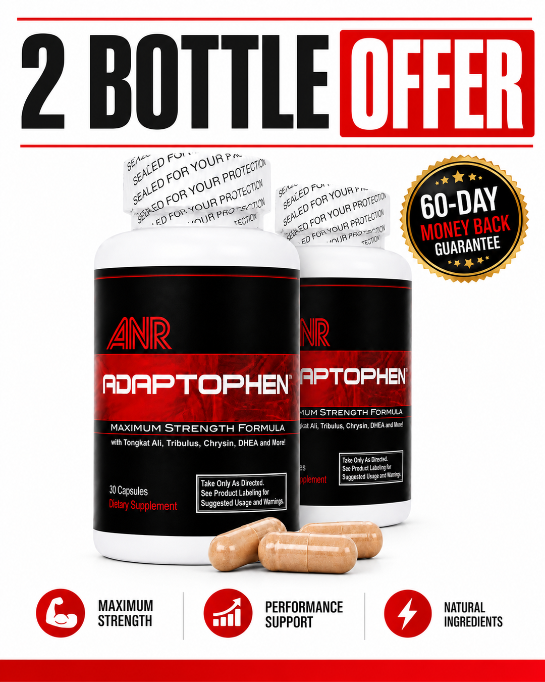Buy 2 Adaptophen Bottles