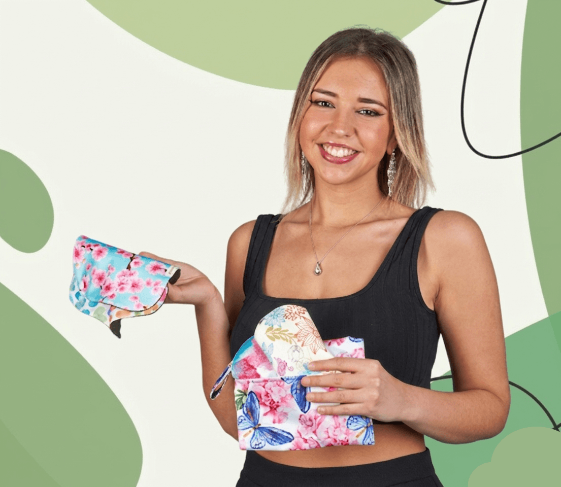 Pochette hermétique pad menstruel