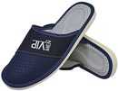 Philip - Men's summer leather slippers - Reindeer Leather
