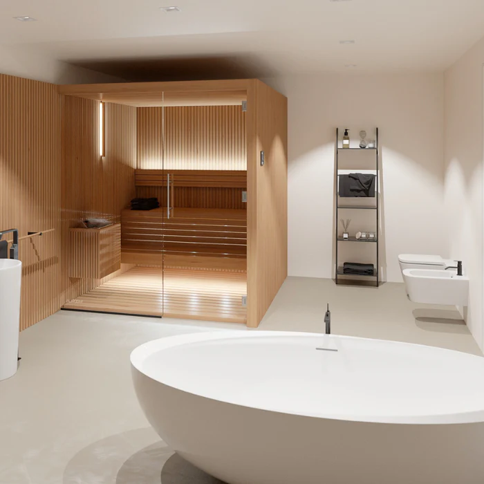 IMAGE OF PIECES OF WOOD THAT WILL SOON BECOME THERMALLY MODIFIED WOOD