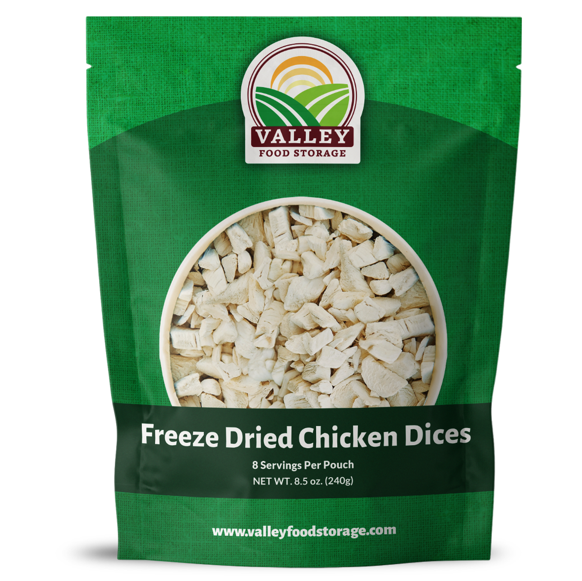 Premium FreezeDried Meat Bucket USDACertified Valley Food Storage