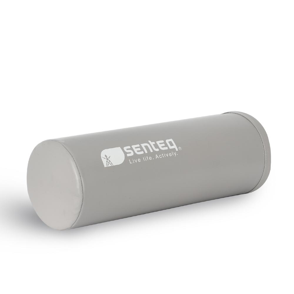 SENTEQ 18" Leather Foam Roller therapeutic exercises water resistant PVC leather material Stretchpole Straightening workout