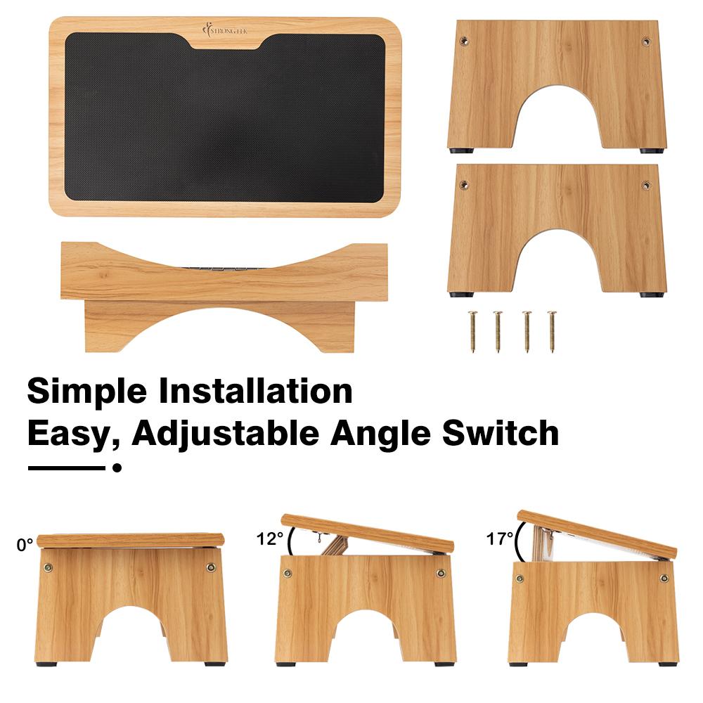 Stool Adjustable Footrest