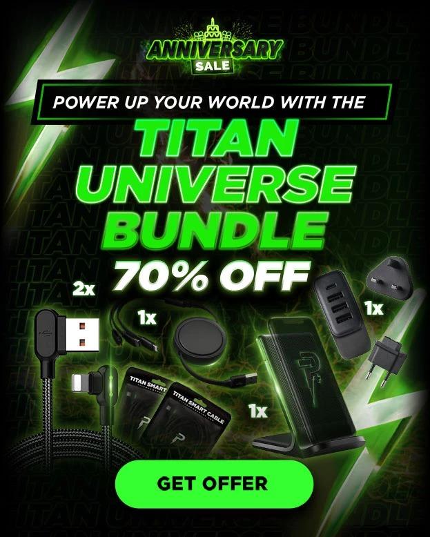 Titan Power Plus The Tech Lover Bundle