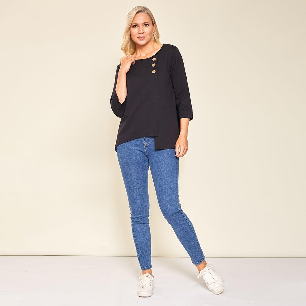 Rachel Top (Navy)