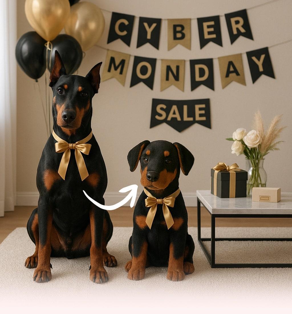 custom stuffed animal plush of your pet a handmade gift