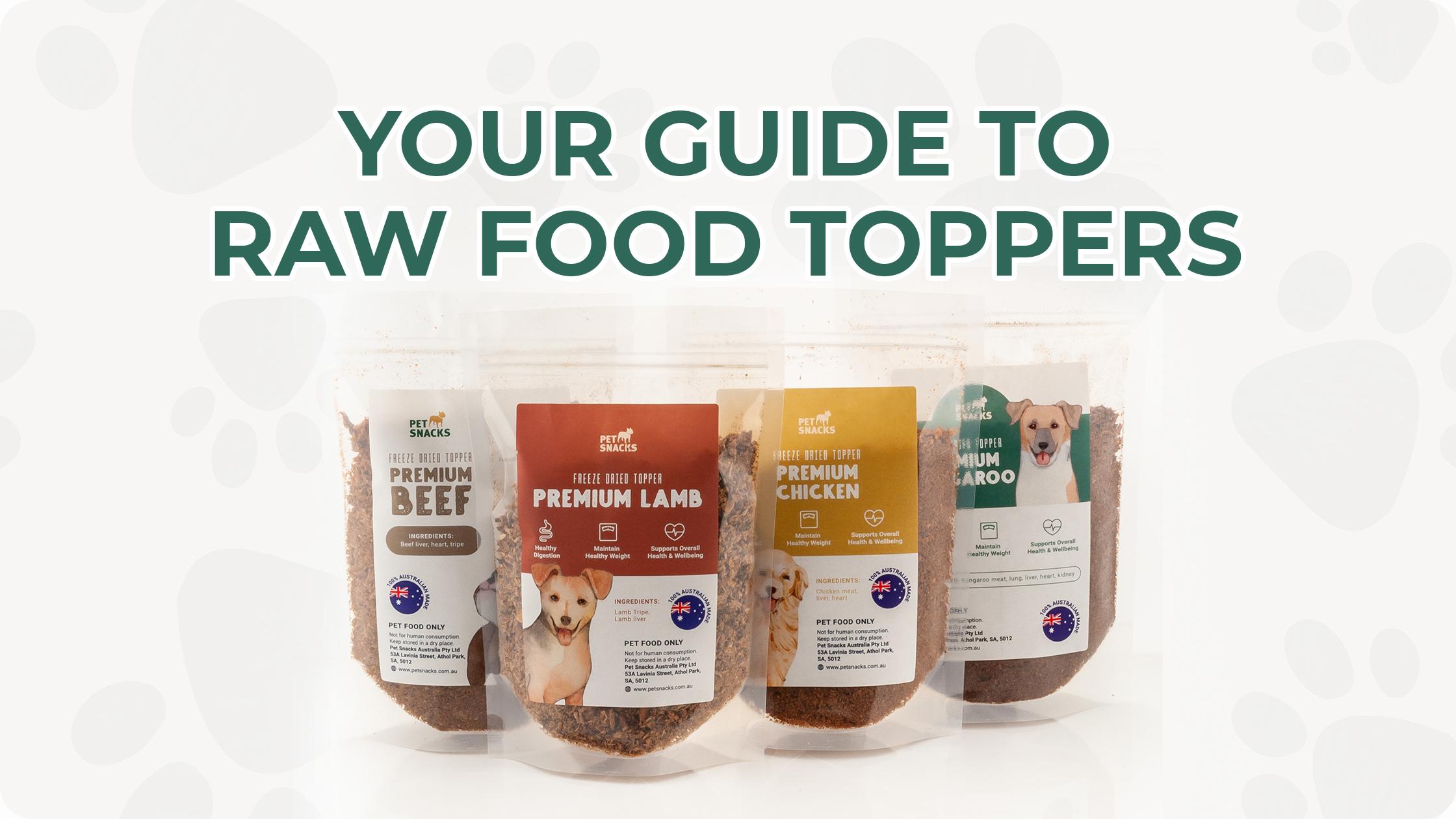What You Need To Know About Raw Food Toppers