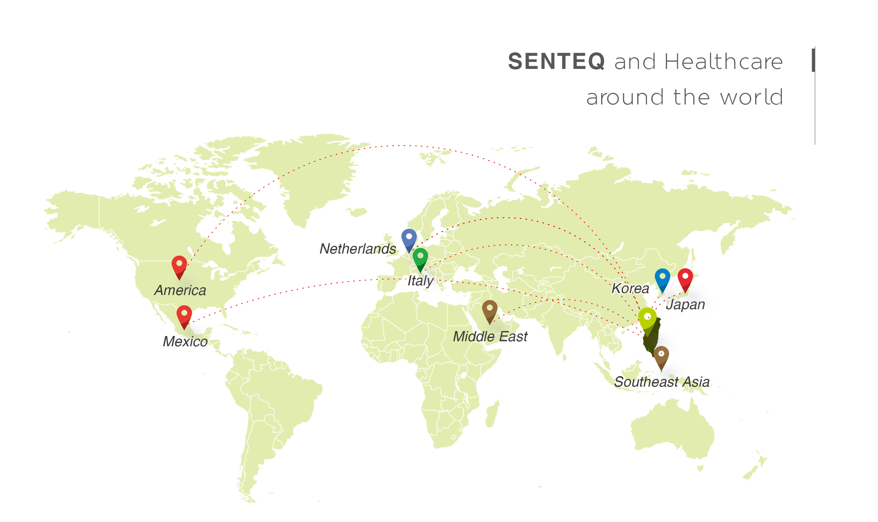 world map Taiwan America Mexico Japan