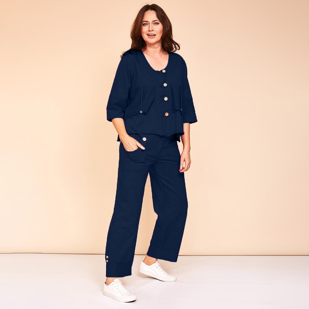Fia 2pc Set (Navy)