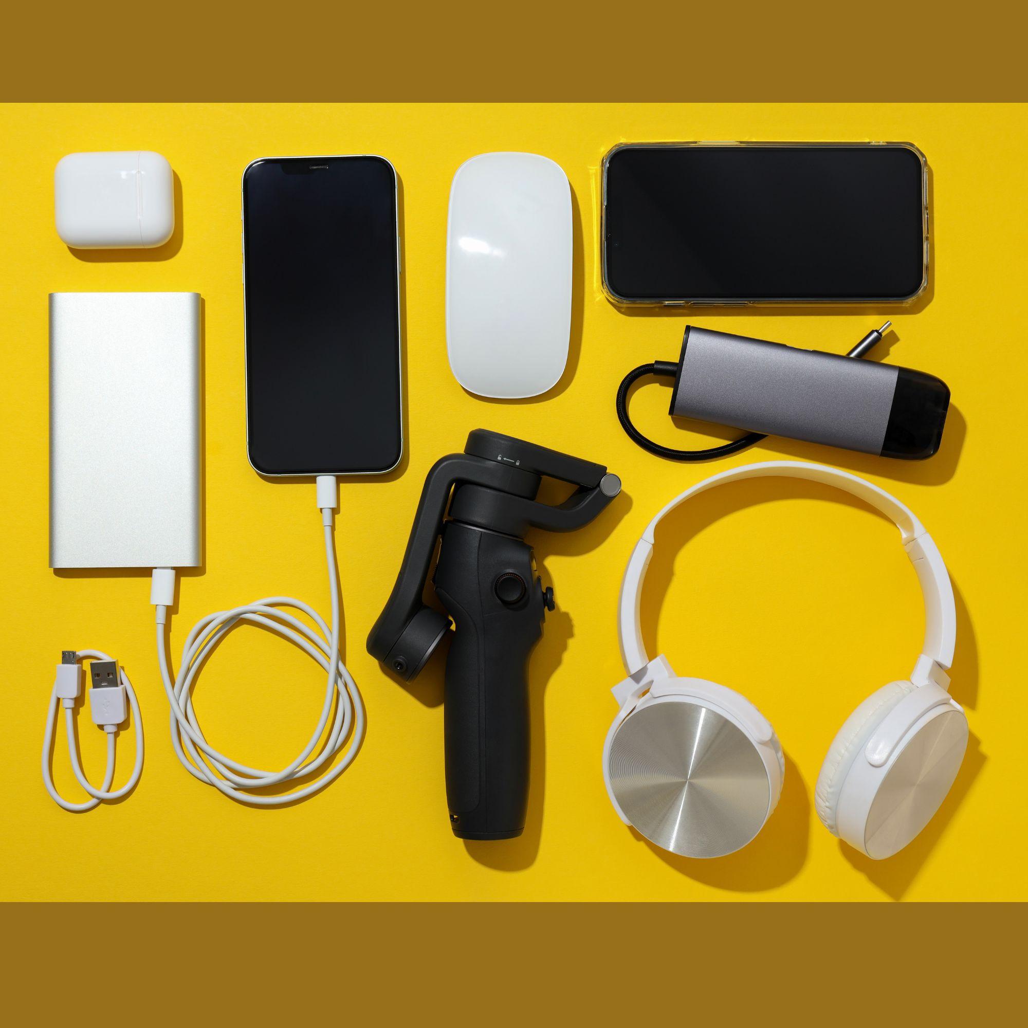 Electronics for a weekend road trip