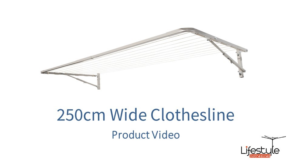 250cm wide clothesline product link