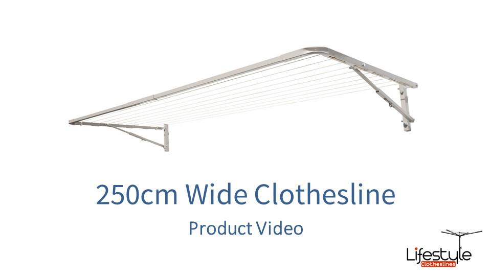 250cm wide clothesline product link