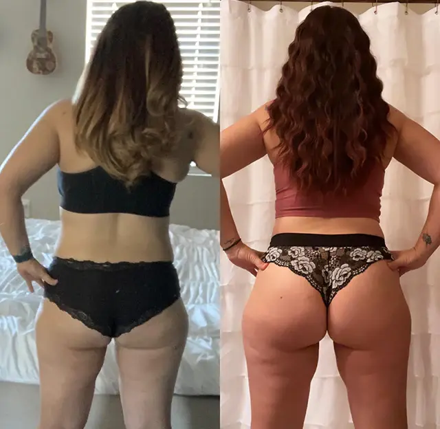 Jenna — glutes lifted and firm