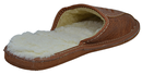 Tasman - Men's leather scuff slippers - Reindeer Leather