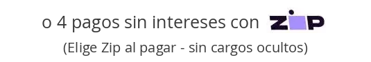 or 4 interest-free payments with ZIP1