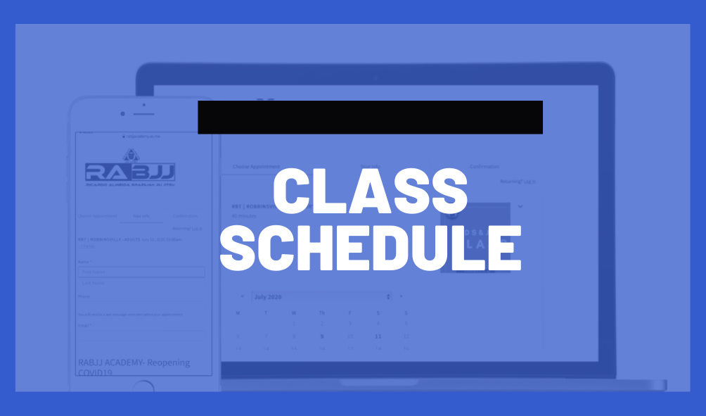 RABJJ Academy Class Schedule