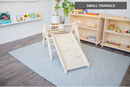 Pikler triangle Canada, toronto, made in canada, montessori, Pickler triangle, Montessori triangle, Best Pikler triangle, how to choose a Pikler triangle, differences between Pikler triangle