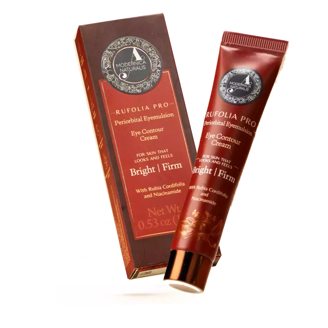 Rufolia Pro Eye Contour Eyemulsion – Brighten, Firm and Moisturize Under-Eyes – New Formula with Manjistha, Aloe Vera, Lotus, and Niacinamide – Best Under-Eye Cream – With Clinically Tested Ingredients Eye Cream A Modernica Naturalis 