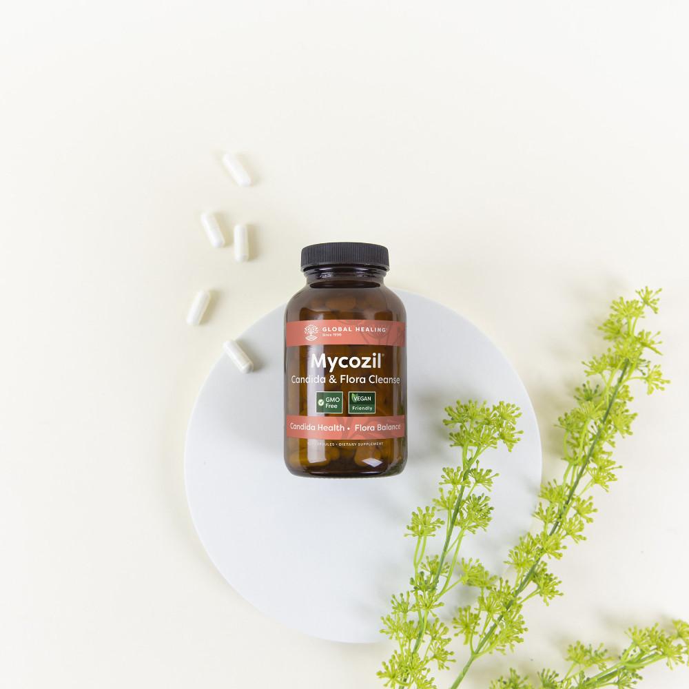 Global Healing Mycozil Bottle 120 Capsules Carousel 1