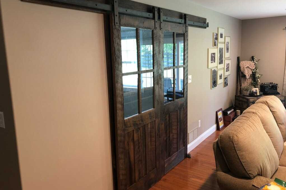 Barn Door Installation Instructions Rustic Red Door