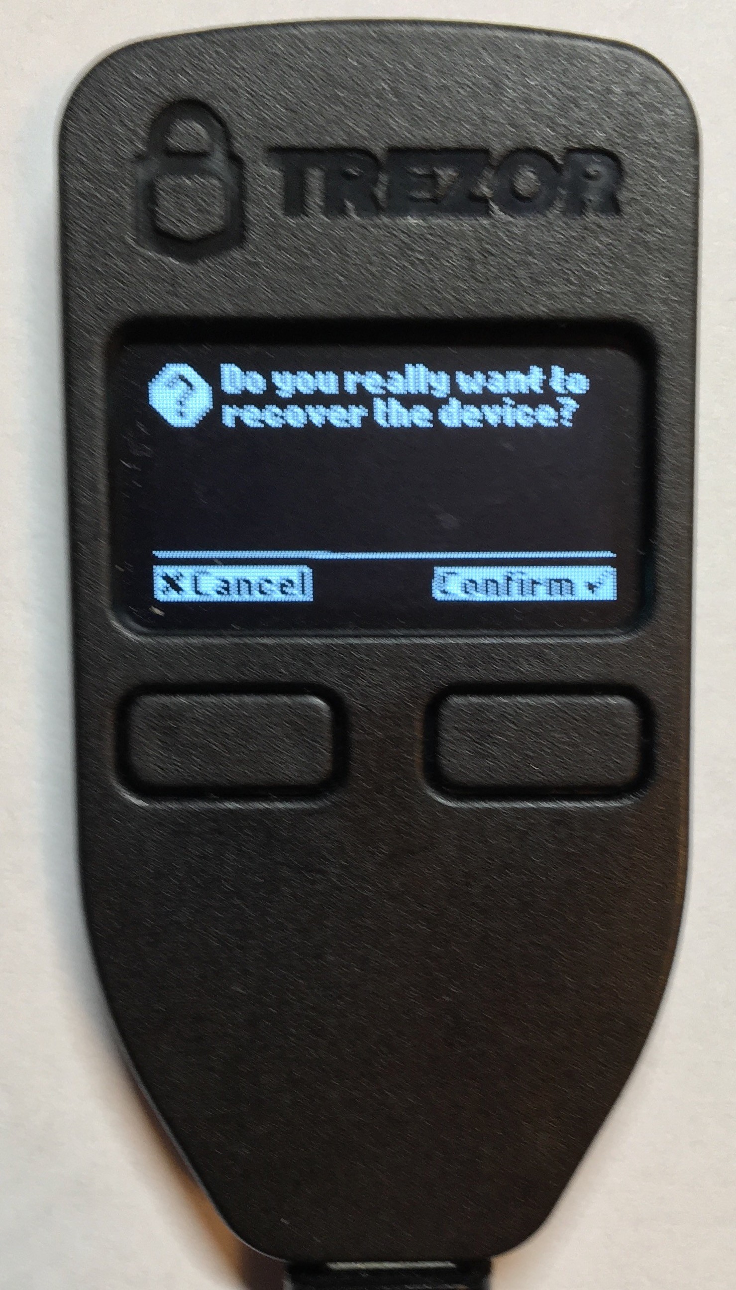 How To Recover Your Wallet With The Trezor Model T Or ...